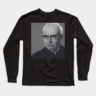 Karl Rahner T Shirt. Who do you say that I am? Long Sleeve T-Shirt